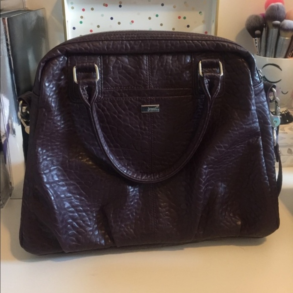 Jewell Thirty One Purse Eggplant Hostess